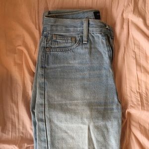 light wash jeans
